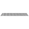 Rácsos lemezek 4 pcs Ezüst 70 x 30 cm Alumínium