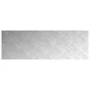 Rácsos lemezek 4 pcs Ezüst 90 x 30 cm Alumínium