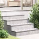 Rácsos lemezek 4 pcs Ezüst 100 x 30 cm Alumínium