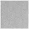 Rácsos lemezek 4 pcs Ezüst 40 x 40 cm Alumínium