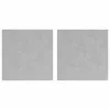 Rácsos lemezek 2 pcs Ezüst 40 x 40 cm Alumínium