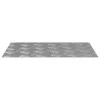 Rácsos lemezek 2 pcs Ezüst 60 x 40 cm Alumínium