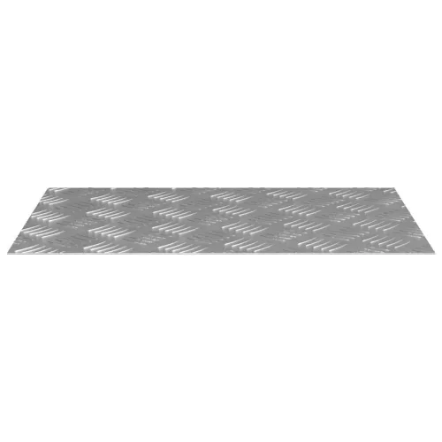 Rácsos lemezek 2 pcs Ezüst 60 x 40 cm Alumínium