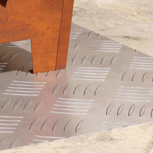 Rácsos lemezek 2 pcs Ezüst 60 x 40 cm Alumínium