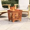 Rácsos lemezek 4 pcs Ezüst 70 x 40 cm Alumínium
