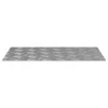 Rácsos lemezek 2 pcs Ezüst 70 x 40 cm Alumínium