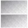 Rácsos lemezek 2 pcs Ezüst 80 x 40 cm Alumínium
