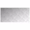 Rácsos lemezek 2 pcs Ezüst 80 x 40 cm Alumínium