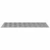 Rácsos lemezek 4 pcs Ezüst 90 x 40 cm Alumínium