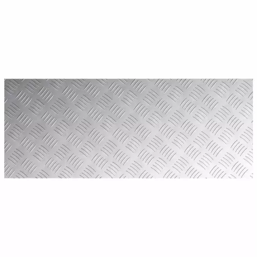 Rácsos lemezek 4 pcs Ezüst 100 x 40 cm Alumínium