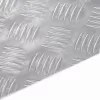 Rácsos lemezek 2 pcs Ezüst 60 x 50 cm Alumínium