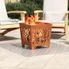 Rácsos lemezek 4 pcs Ezüst 60 x 50 cm Alumínium