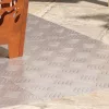 Rácsos lemezek 4 pcs Ezüst 60 x 50 cm Alumínium