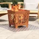 Rácsos lemezek 2 pcs Ezüst 80 x 50 cm Alumínium