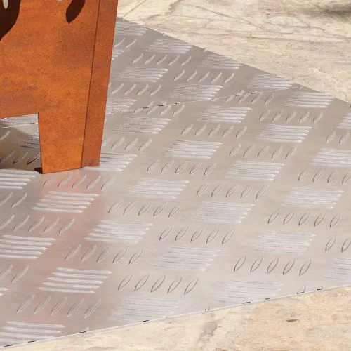 Rácsos lemezek 2 pcs Ezüst 90 x 50 cm Alumínium
