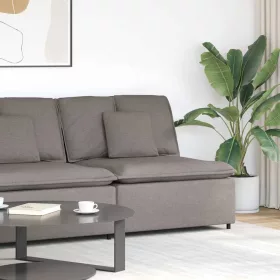   Tópszínű moduláris kanapé középső modul párnákkal 100 cm