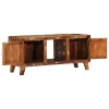 Tömör újrahasznosított fa TV-szekrény 105x46x32 cm