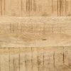 Tömör nyers mangófa falra szerelhető TV-szekrény 100x32x25 cm