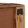 Tömör újrahasznosított falra szerelhető TV-szekrény 100x32x25cm
