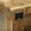 TV szekrény szett 3 pcs Barna 100 x 30 x 32 cm Tömör mangófa