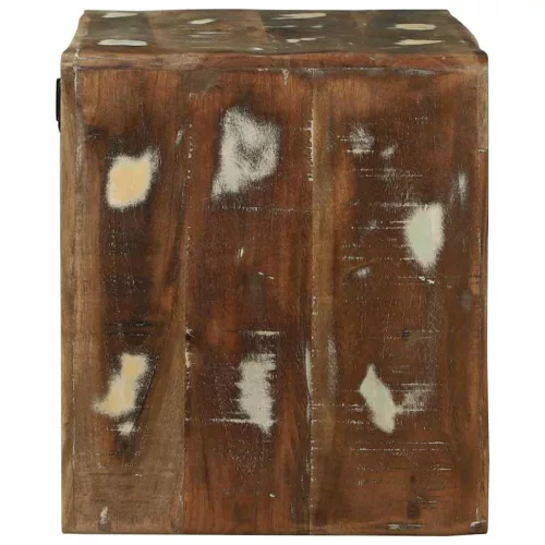 TV Szekrény Sokszínű 60 x 32 x 36 cm Tömör újrahasznosított fa