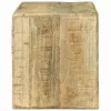 TV Szekrény polcokkal Barna 80 x 32 x 36 cm Tömör mangófa