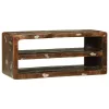 TV Szekrény Sokszínű 80 x 32 x 36 cm Tömör újrahasznosított fa