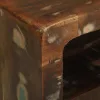 TV Szekrény Sokszínű 80 x 32 x 36 cm Tömör újrahasznosított fa
