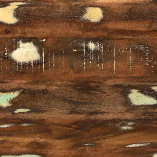 TV Szekrény Sokszínű 100 x 32 x 36 cm Tömör újrahasznosított fa
