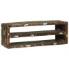 TV Szekrény Sokszínű 100 x 32 x 36 cm Tömör újrahasznosított fa
