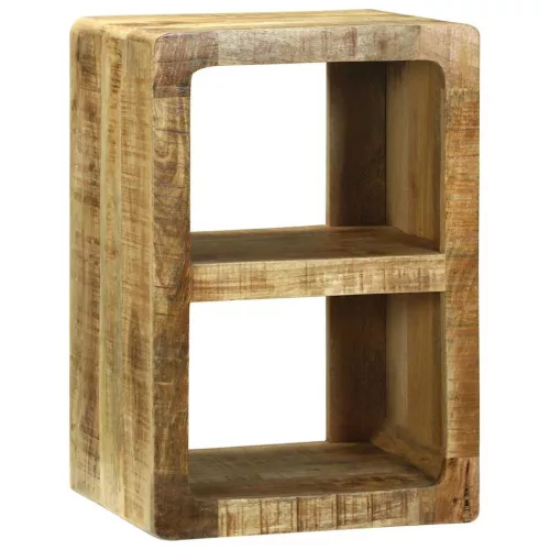 TV Szekrény polcokkal Barna 36 x 30 x 54 cm Tömör mangófa