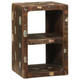   TV Szekrény Sokszínű 36 x 30 x 54 cm Tömör újrahasznosított fa