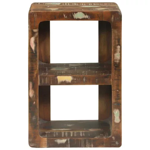 TV Szekrény Sokszínű 36 x 30 x 54 cm Tömör újrahasznosított fa