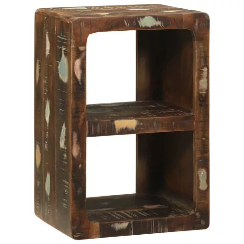 TV Szekrény Sokszínű 36 x 30 x 54 cm Tömör újrahasznosított fa