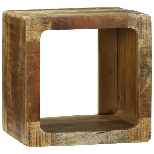 TV Egység 2 pcs Barna 36 x 30 x 36 cm Tömör nyers mangófa