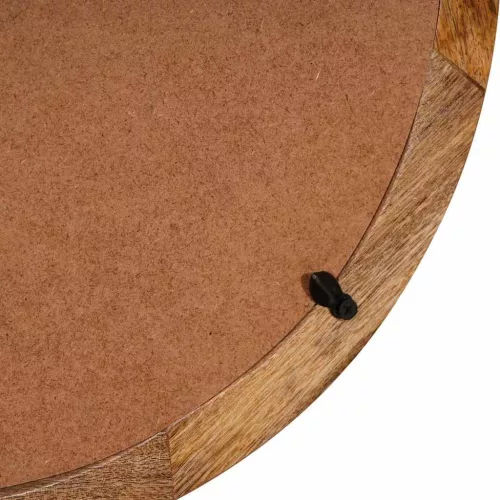 Öltözködőasztal polcokkal Barna 90 x 76 x 45 cm tömör mangófa