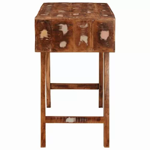 Öltözködőasztal Barna 90 x 76 x 45 cm Tömör újrahasznosított fa