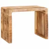 Végasztal Barna 60 x 35 x 45 cm tömör mangófa