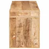 Végasztal Barna 60 x 35 x 45 cm tömör mangófa