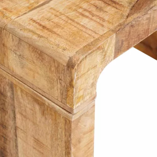Végasztal Barna 60 x 35 x 45 cm tömör mangófa