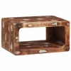 Éjjeliszekrények 45 x 30 x 24 cm tömör újrahasznosított fa