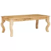Dohányzóasztal Barna 100 x 55 x 40 cm tömör mangófa