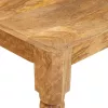 Dohányzóasztal Barna 100 x 55 x 77 cm tömör mangófa