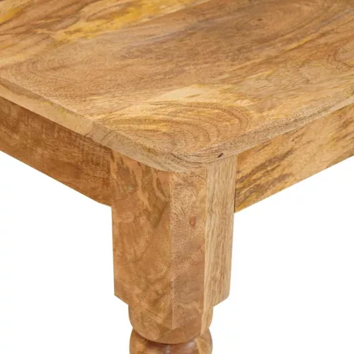 Dohányzóasztal Barna 100 x 55 x 77 cm tömör mangófa