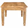 Dohányzóasztal Barna 100 x 55 x 40 cm tömör mangófa
