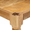 Dohányzóasztal Barna 100 x 55 x 40 cm tömör mangófa