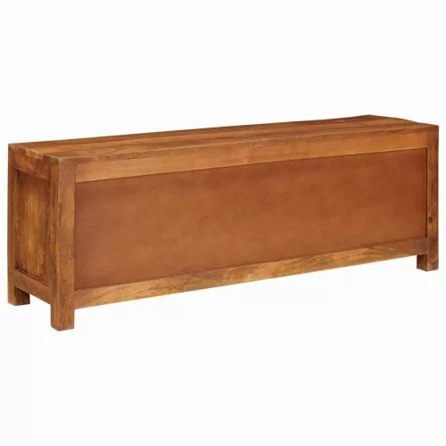 TV szekrény Barna 110 x 30 x 40 cm tömör mangófa