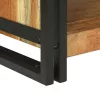 Dohányzóasztal Barna 120 x 50 x 38 cm tömör akácfa