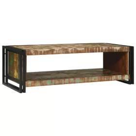   Dohányzóasztal Barna 120 x 50 x 38 cm tömör újrahasznosított fa