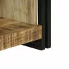Dohányzóasztal Barna 90 x 50 x 38 cm Tömör nyers mangófa